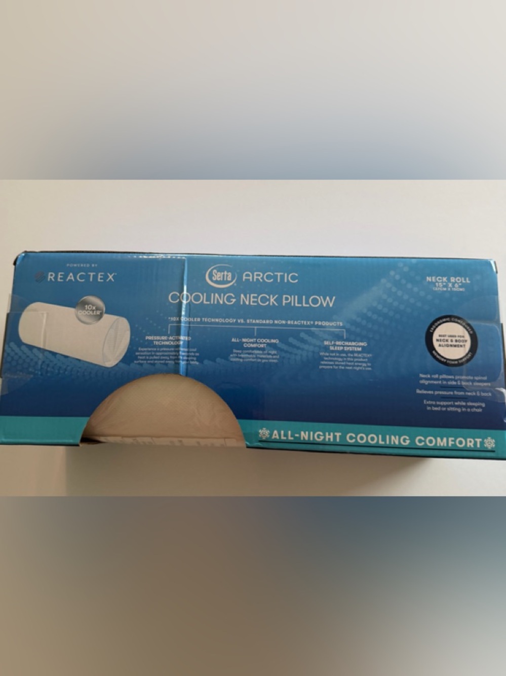 Serta arctic cooling neck pillow - Picture 3 of 3